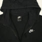 Mens Black Nike Hoodie Full Zip Jumper