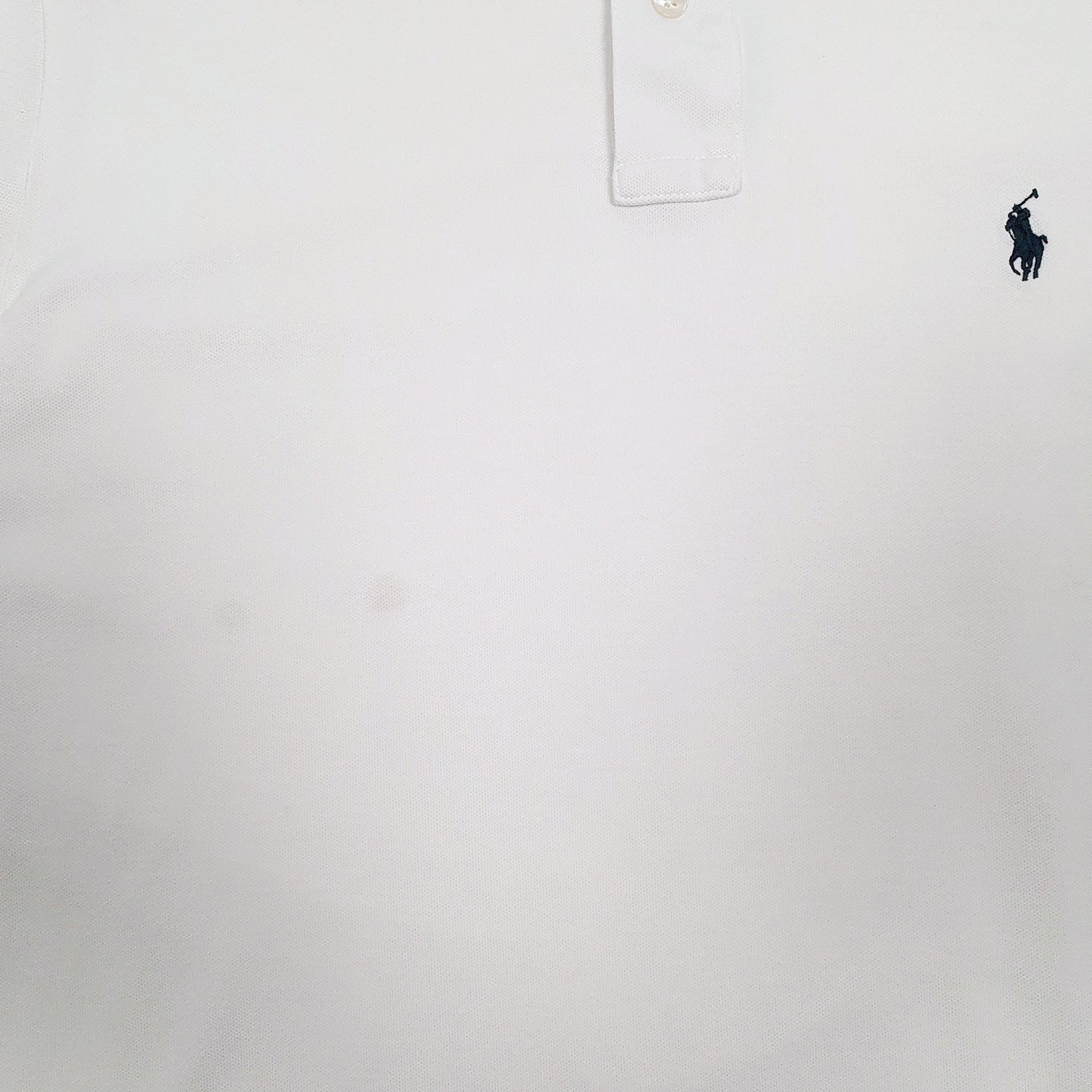 Mens White Polo Ralph Lauren   Polo Shirt