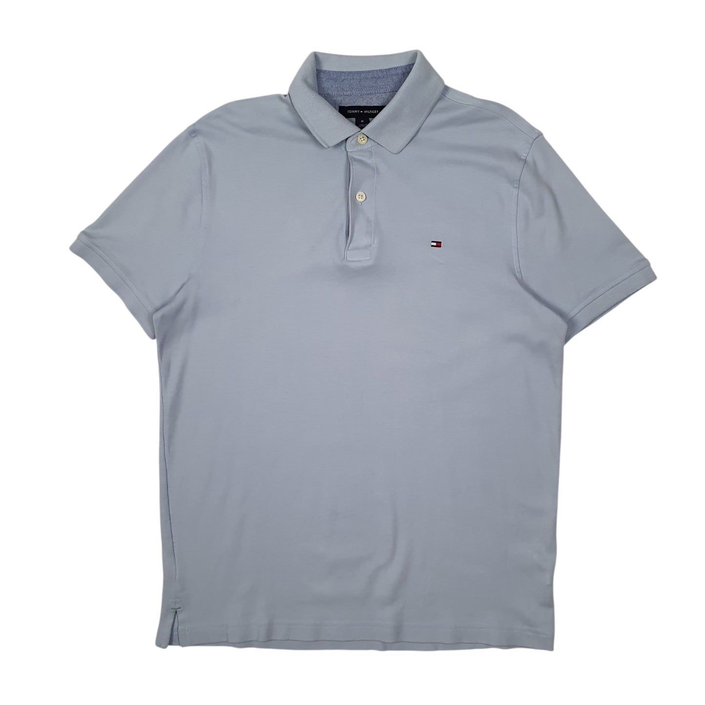 Mens Blue Tommy Hilfiger  Short Sleeve Polo Shirt