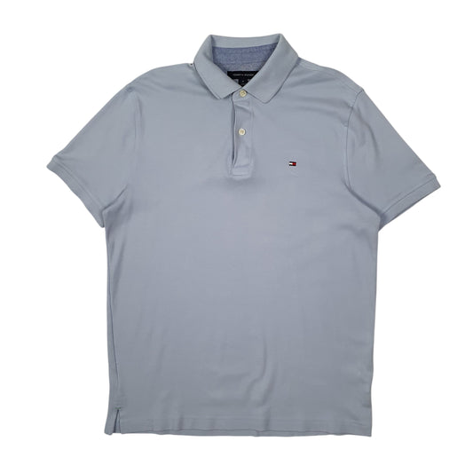 Mens Blue Tommy Hilfiger  Short Sleeve Polo Shirt
