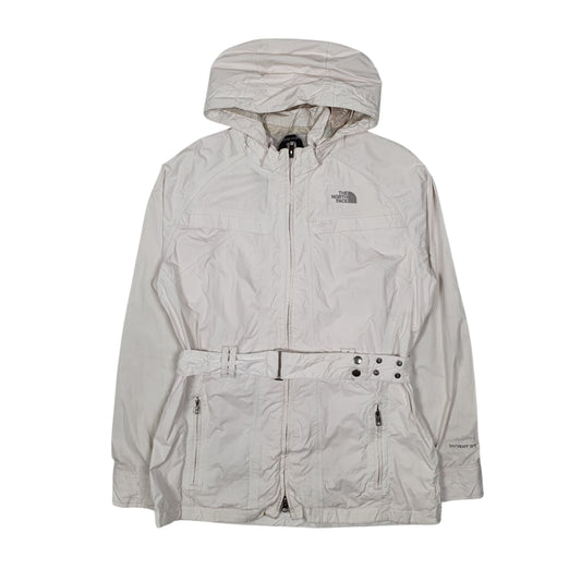 Womens White The North Face Hyvent  Coat
