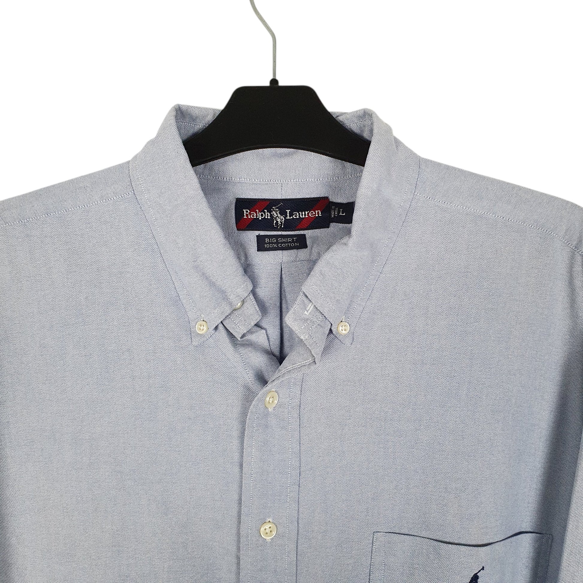 Mens Blue Ralph Lauren   Shirt