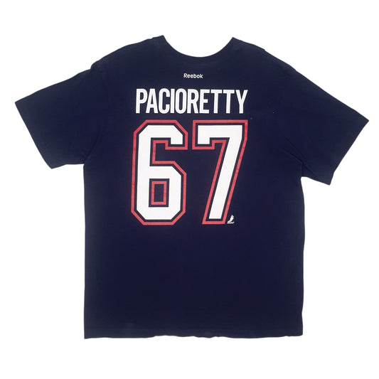 Mens Navy Reebok NHL Montreal Canadiens  T Shirt
