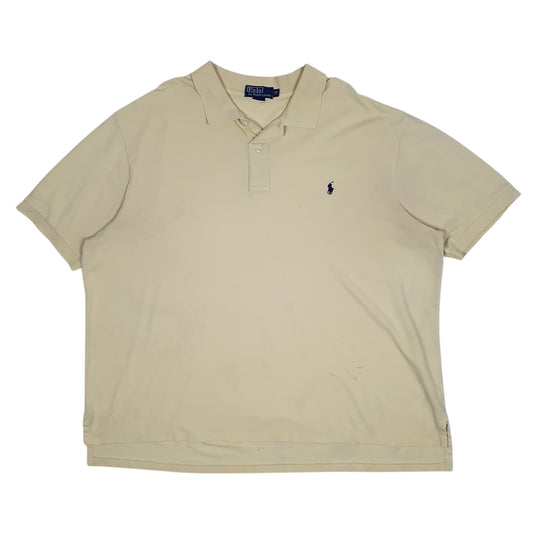 Mens Yellow Polo Ralph Lauren  Short Sleeve Polo Shirt