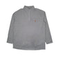 Mens Grey Carhartt Force Activewear Quarter Zip Jumper