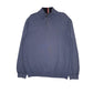 Mens Blue Tommy Hilfiger  Quarter Zip Jumper