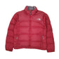 Womens Red The North Face Nuptse  Coat