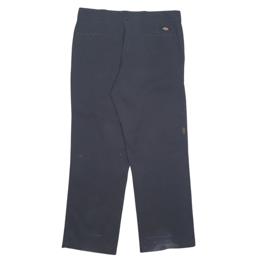 Mens Black Dickies Workwear  Trousers
