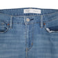 Womens Blue Levis  Full Zip Jeans