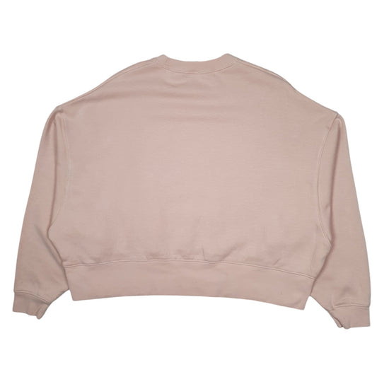 Womens Pink Nike Baggy Fit Crewneck Jumper