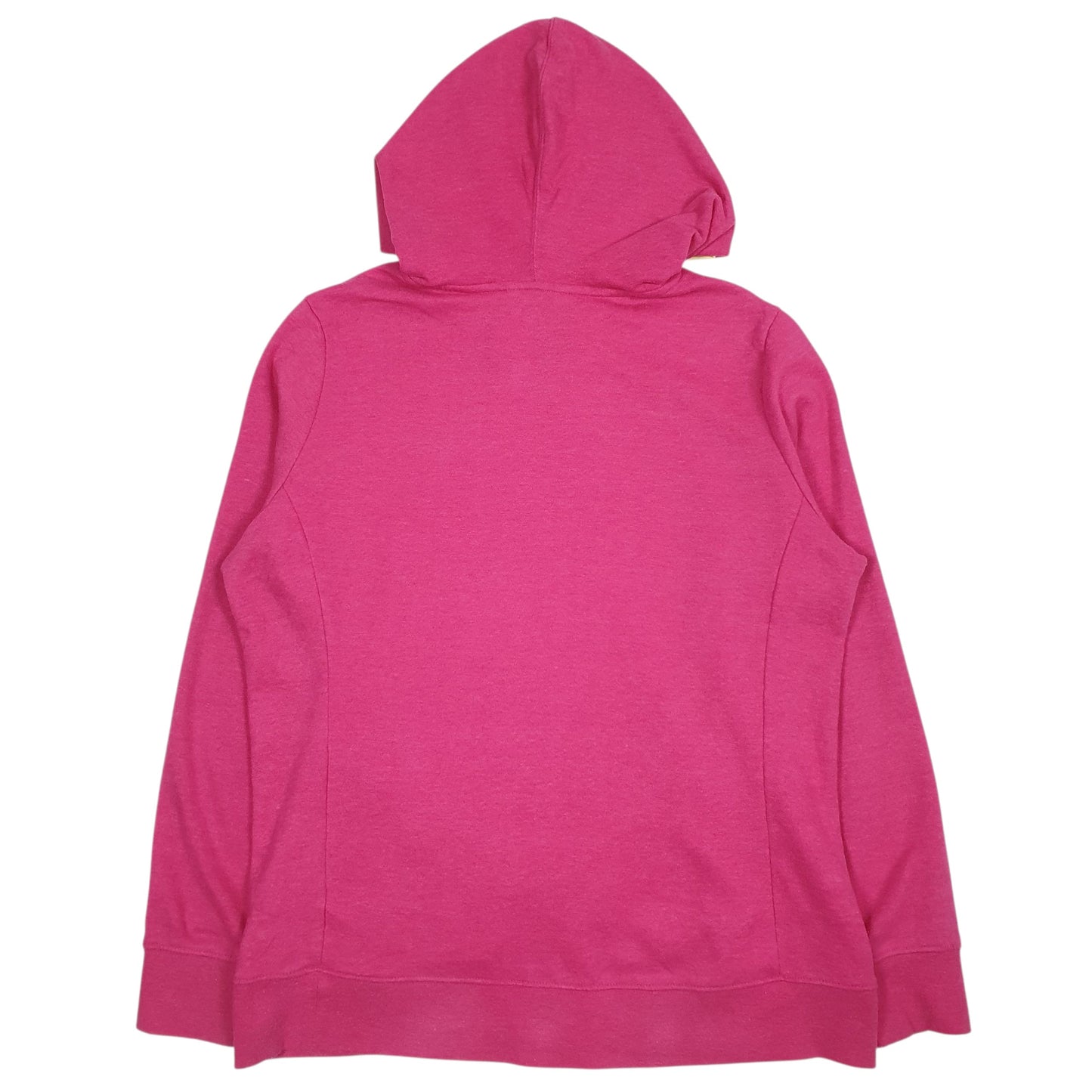 Womens Pink The North Face Spellout Hoodie Jumper