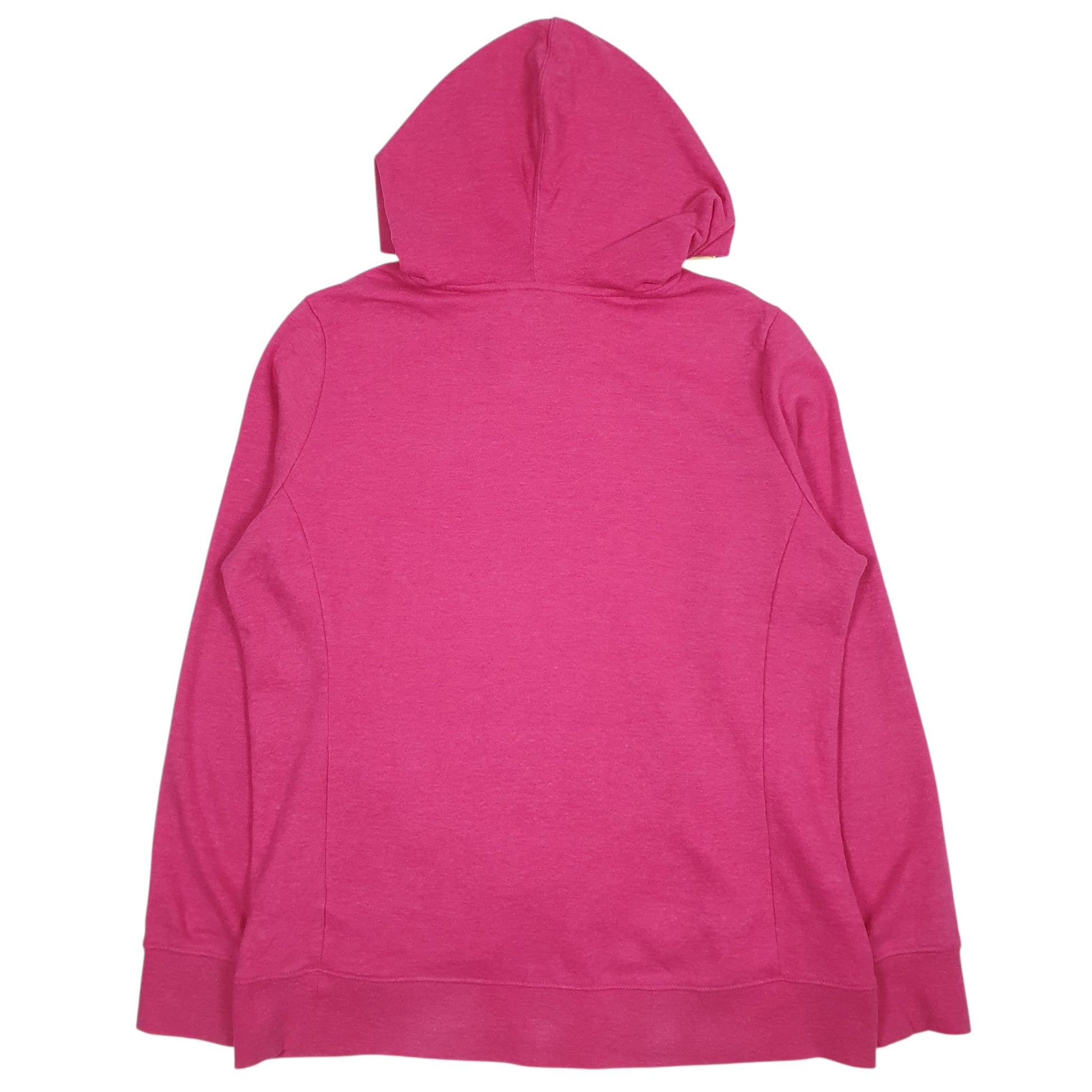 Womens Pink The North Face Spellout Hoodie Jumper