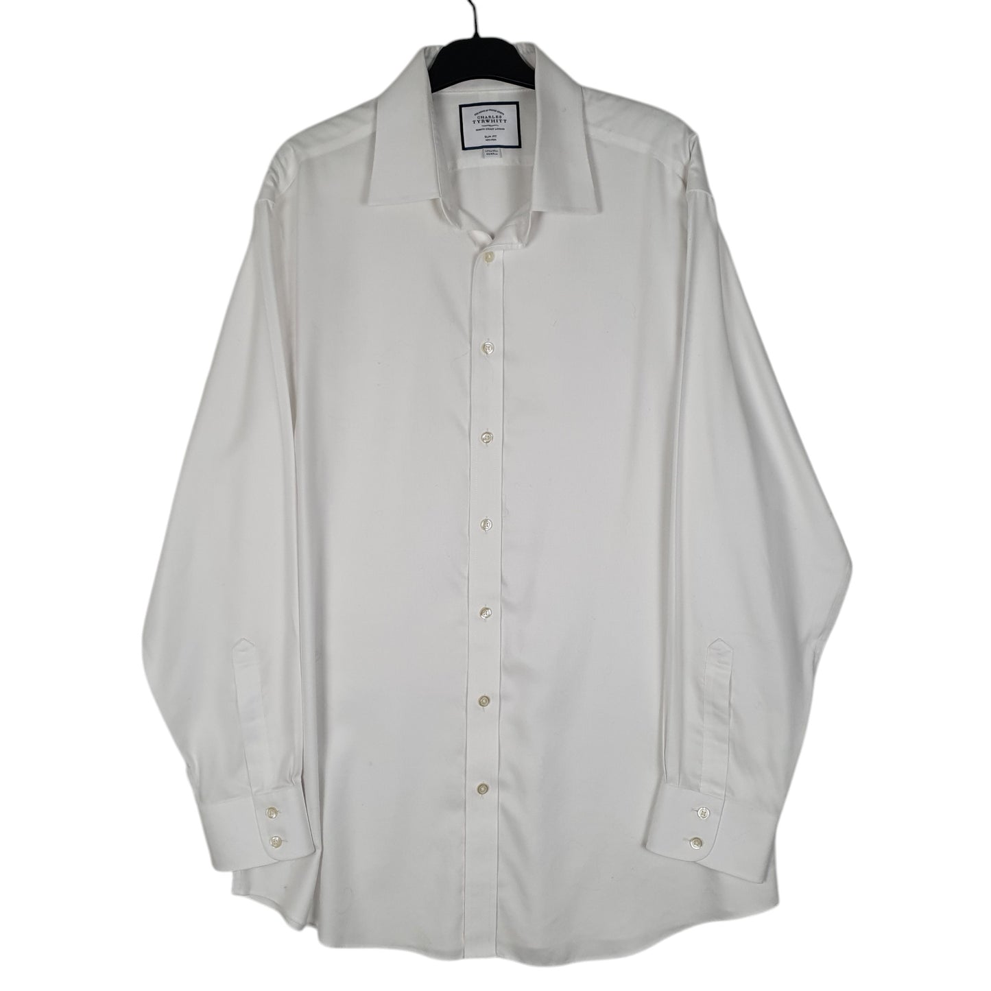 Mens White Charles Tyrwhitt  Long Sleeve Shirt