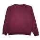 Womens Burgundy Adidas  Crewneck Jumper