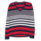 Womens Red Tommy Hilfiger  V Neck Jumper