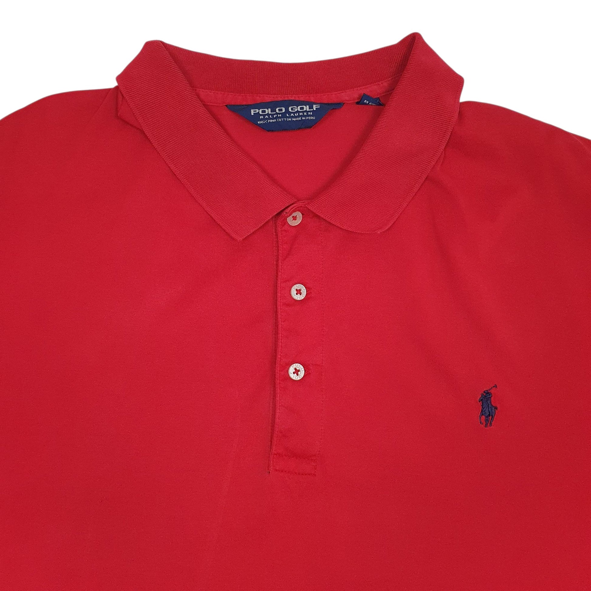 Mens Red Ralph Lauren Polo Golf  Polo Shirt