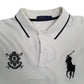 Mens White Polo Ralph Lauren Blackwater Polo Team  Polo Shirt