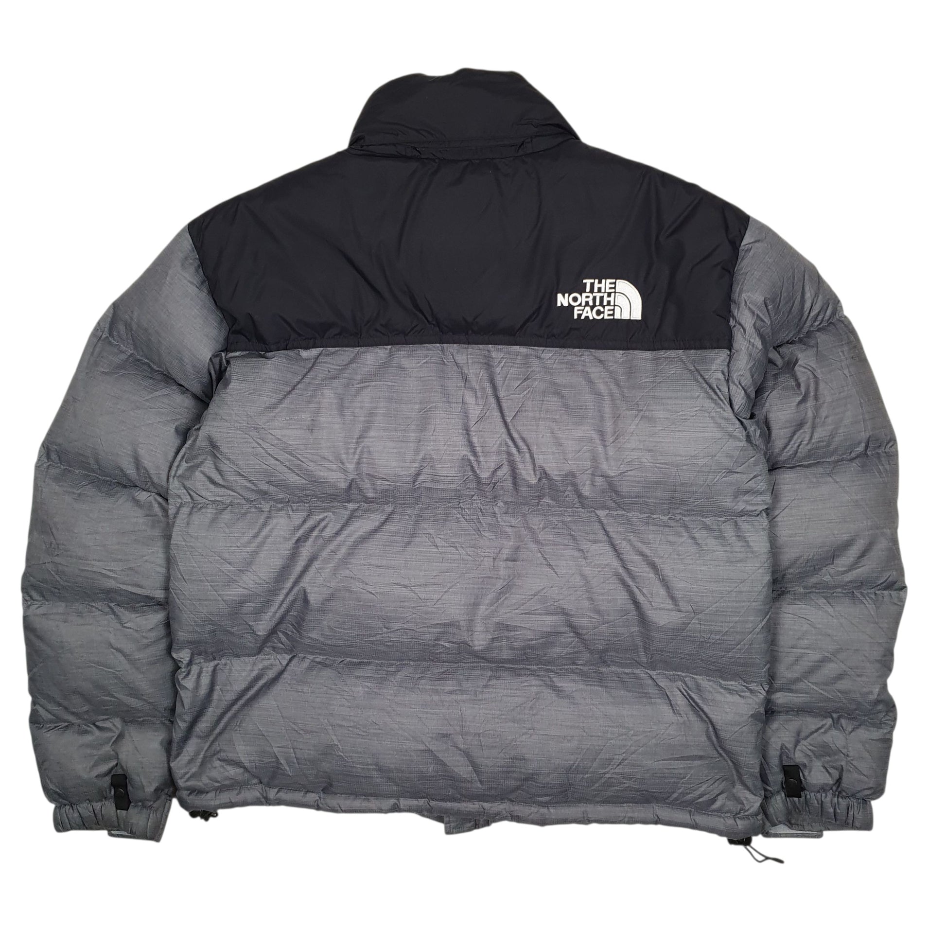 Mens Grey The North Face Nuptse Retro 1996  Coat