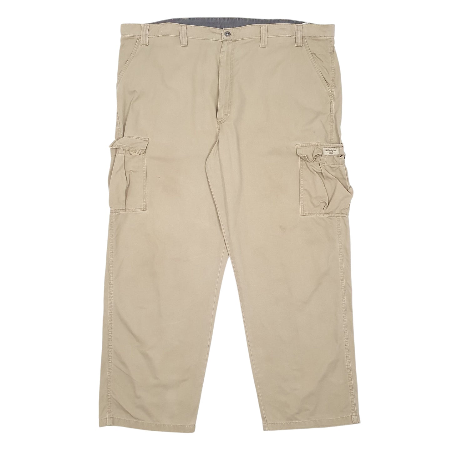 Mens Beige Wrangler  Cargo Trousers