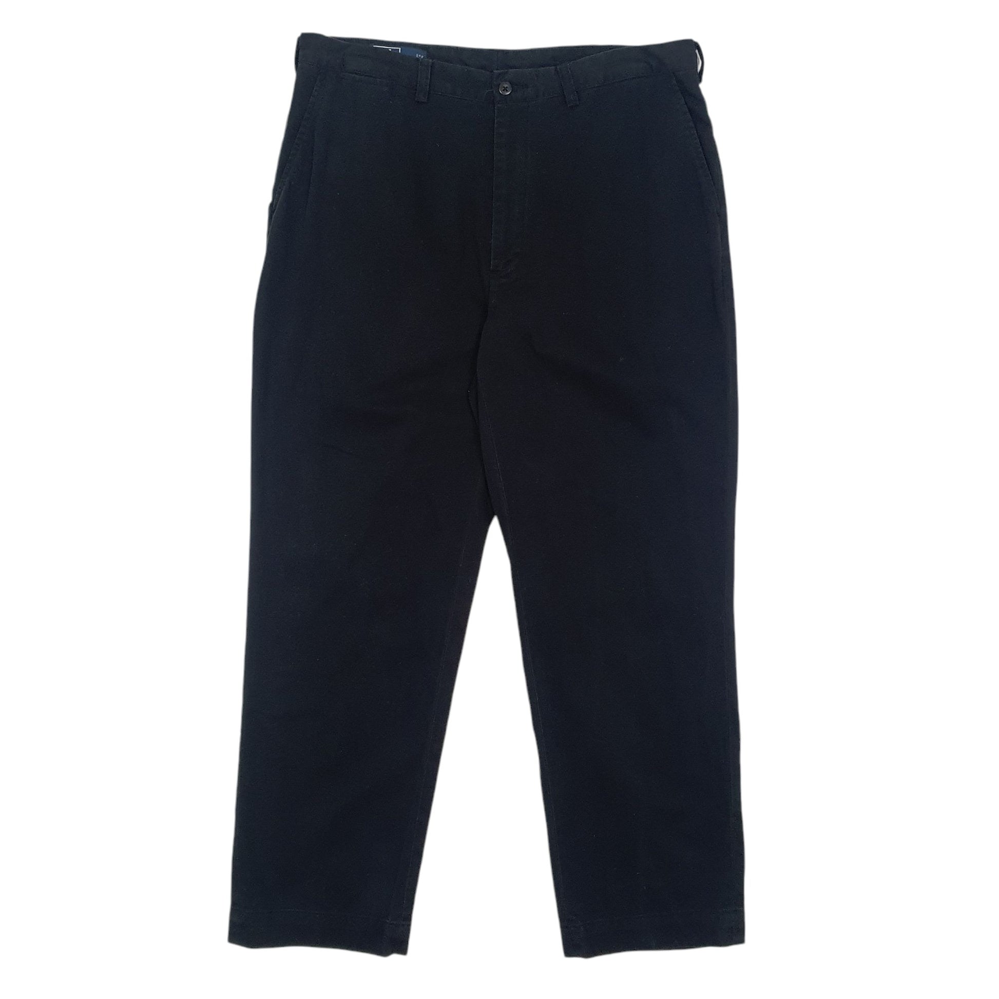 Mens Black Polo Ralph Lauren Prospect Pant Chino Trousers