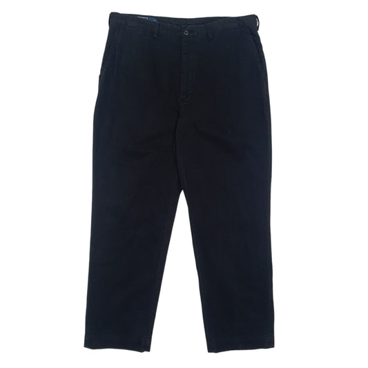 Mens Black Polo Ralph Lauren Prospect Pant Chino Trousers