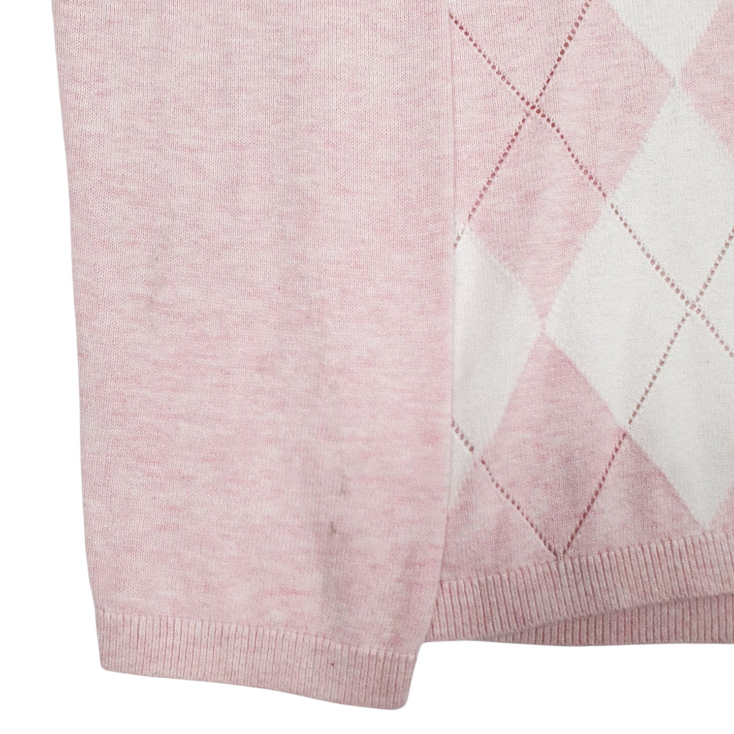 Womens Pink Tommy Hilfiger  V Neck Jumper