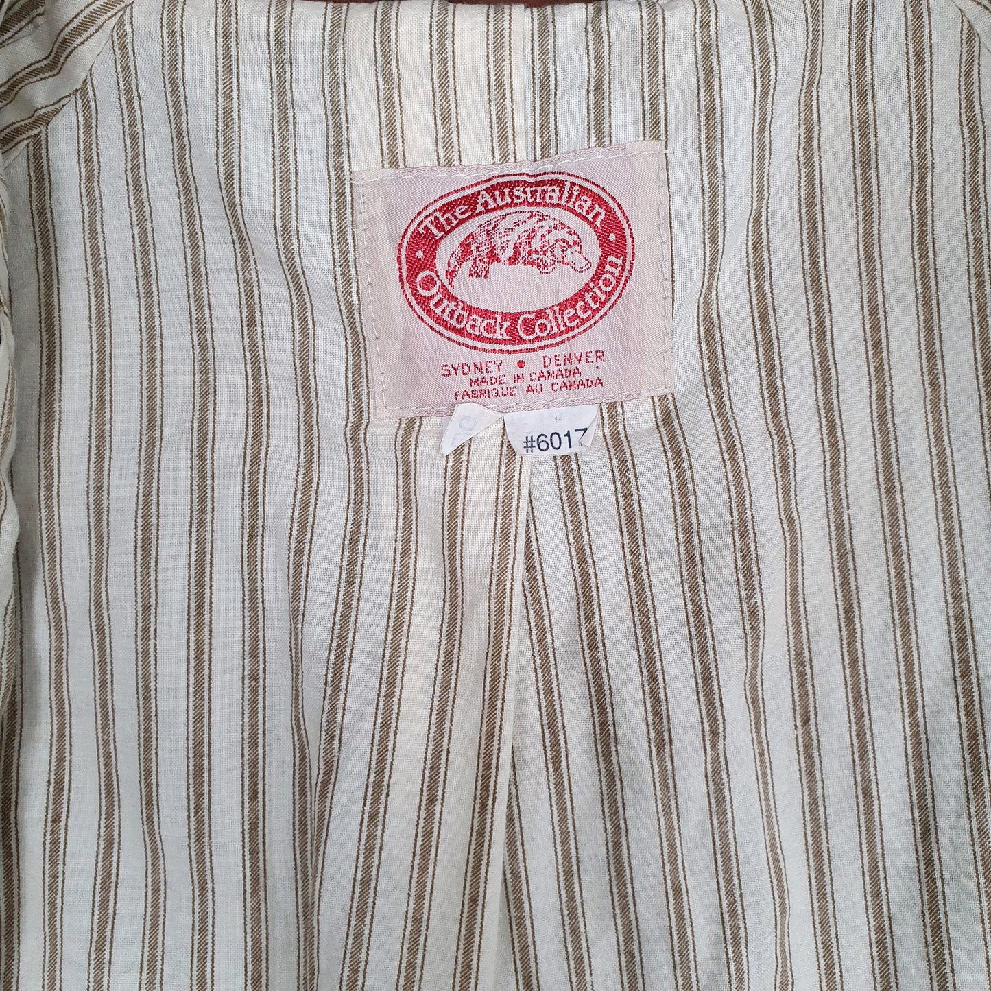 Mens Grey The Australian Outback Collection Made In Canada Bomber Field  Coat