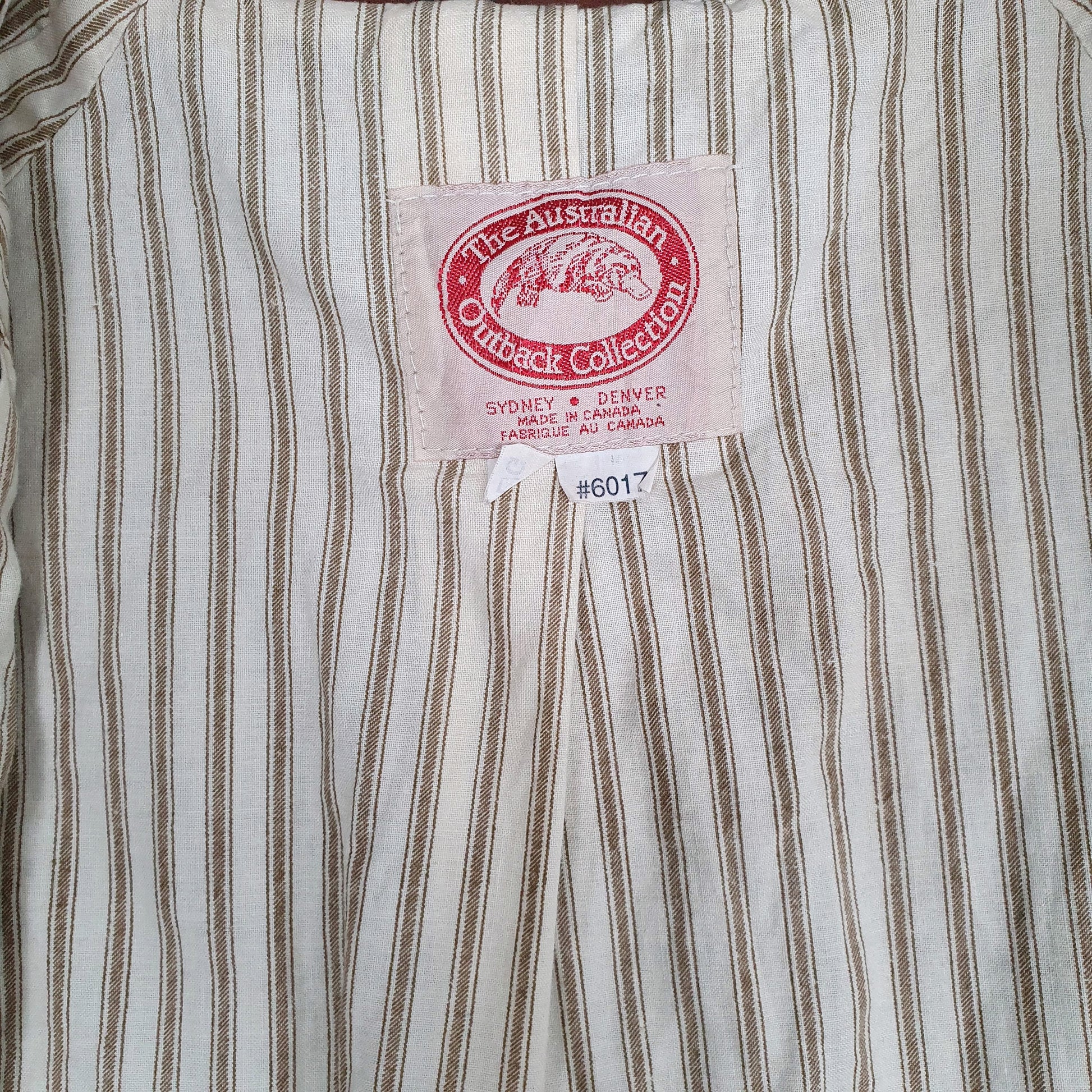 Mens Grey The Australian Outback Collection Made In Canada Bomber Field  Coat