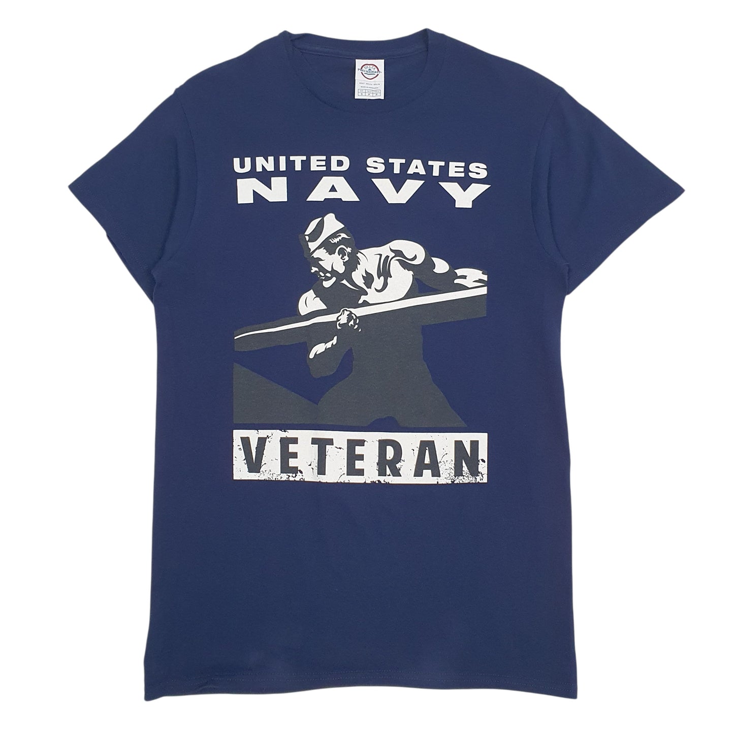 Mens Navy Delta US Navy Short Sleeve T Shirt