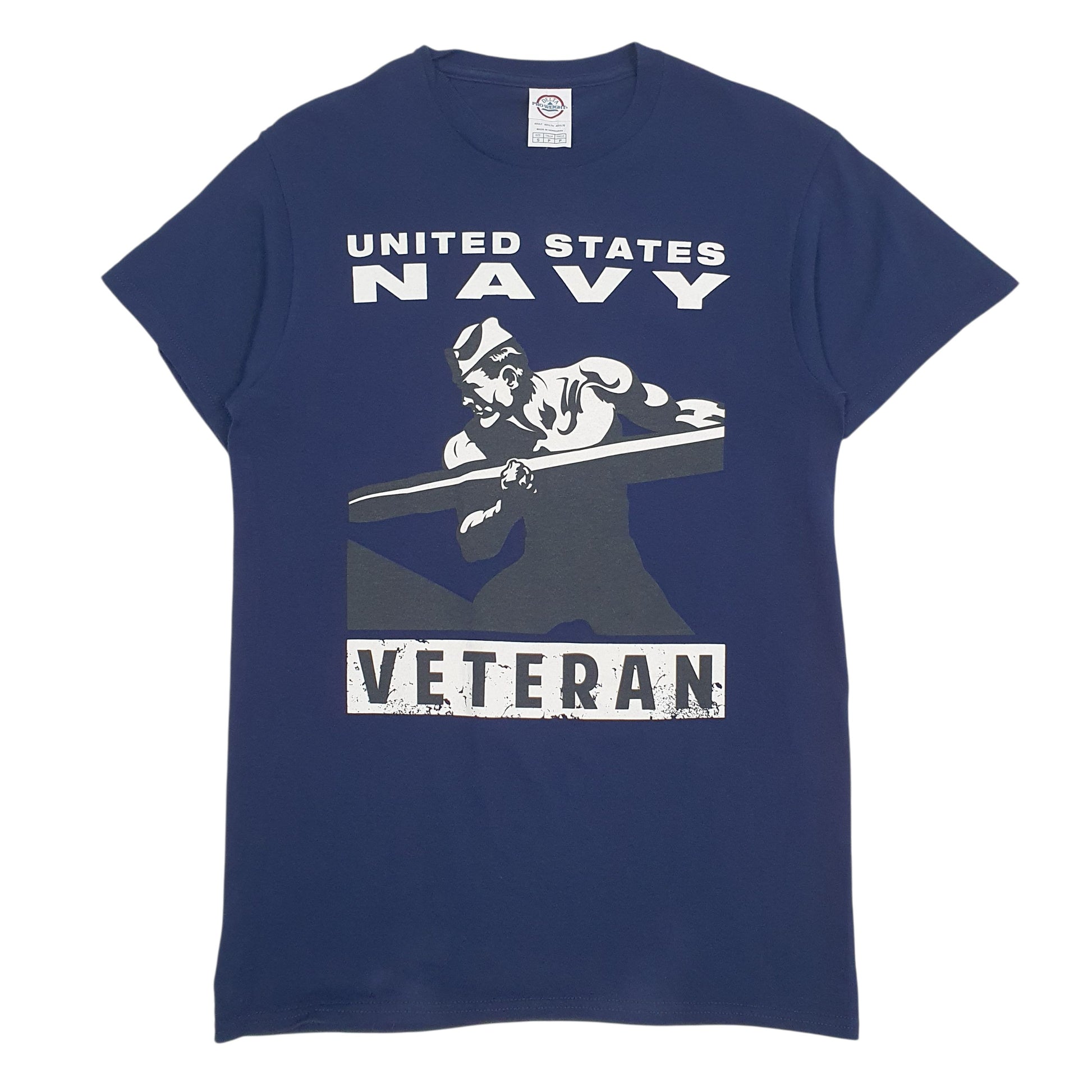 Mens Navy Delta US Navy Short Sleeve T Shirt