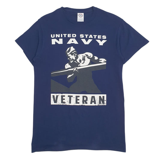 Mens Navy Delta US Navy Short Sleeve T Shirt