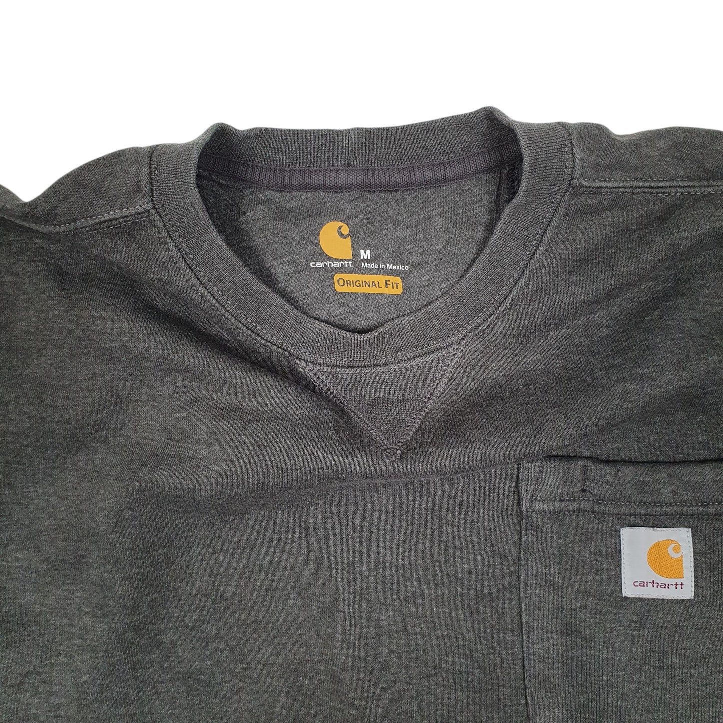 Mens Grey Carhartt  Crewneck Jumper