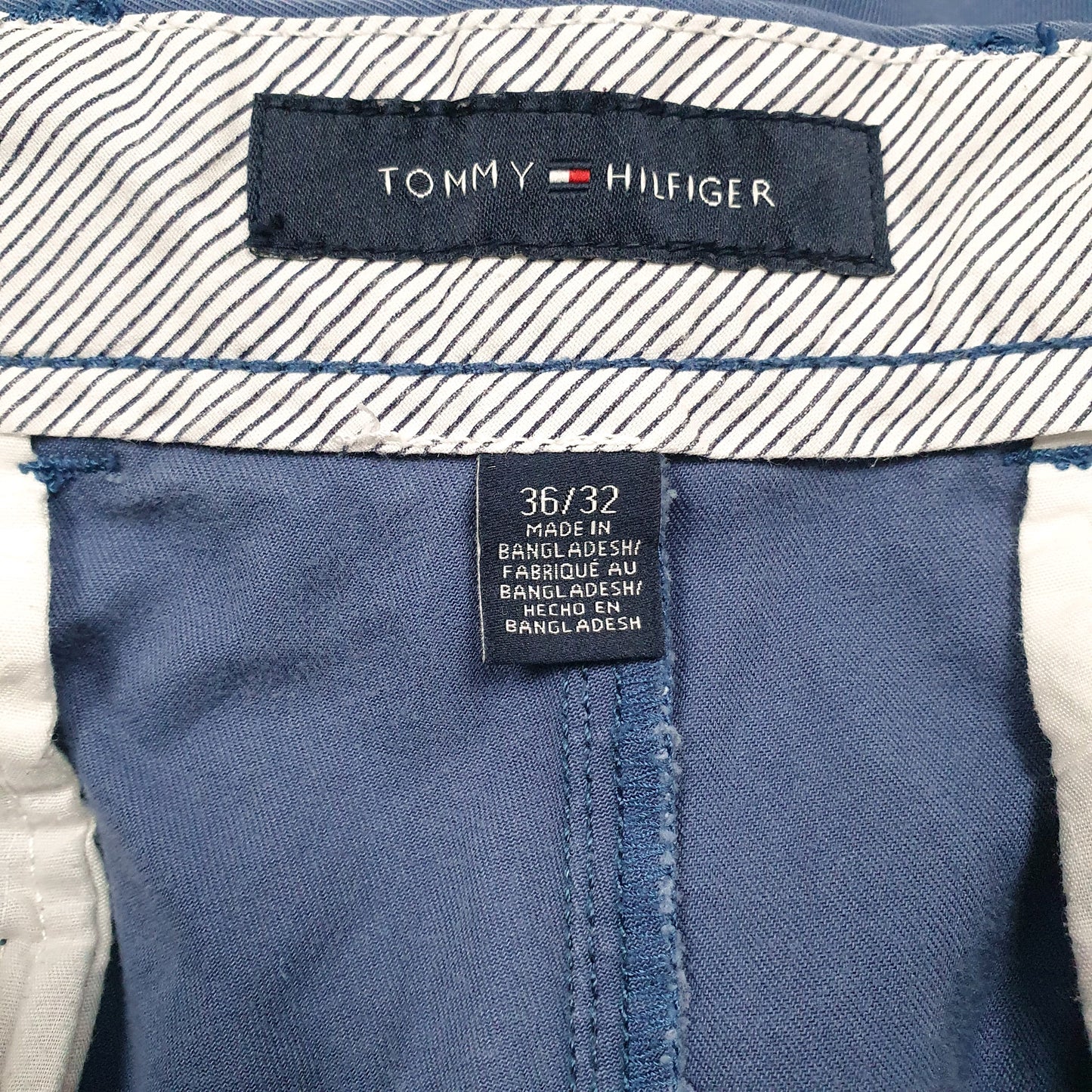 Mens Blue Tommy Hilfiger   Trousers