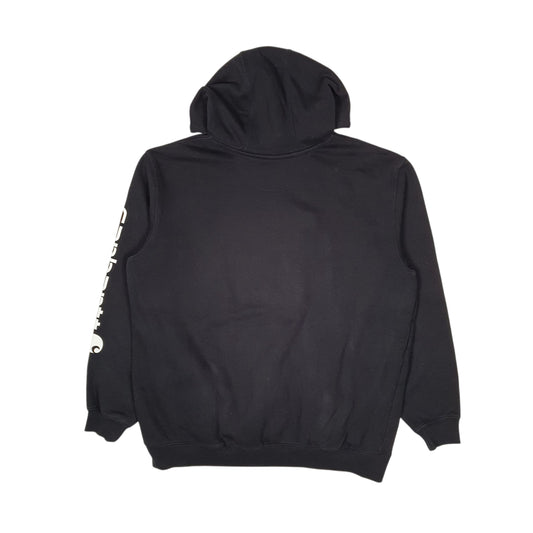 Mens Black Carhartt  Hoodie Jumper