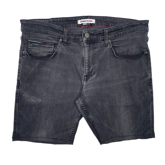 Mens Black Tommy Hilfiger  Denim Shorts