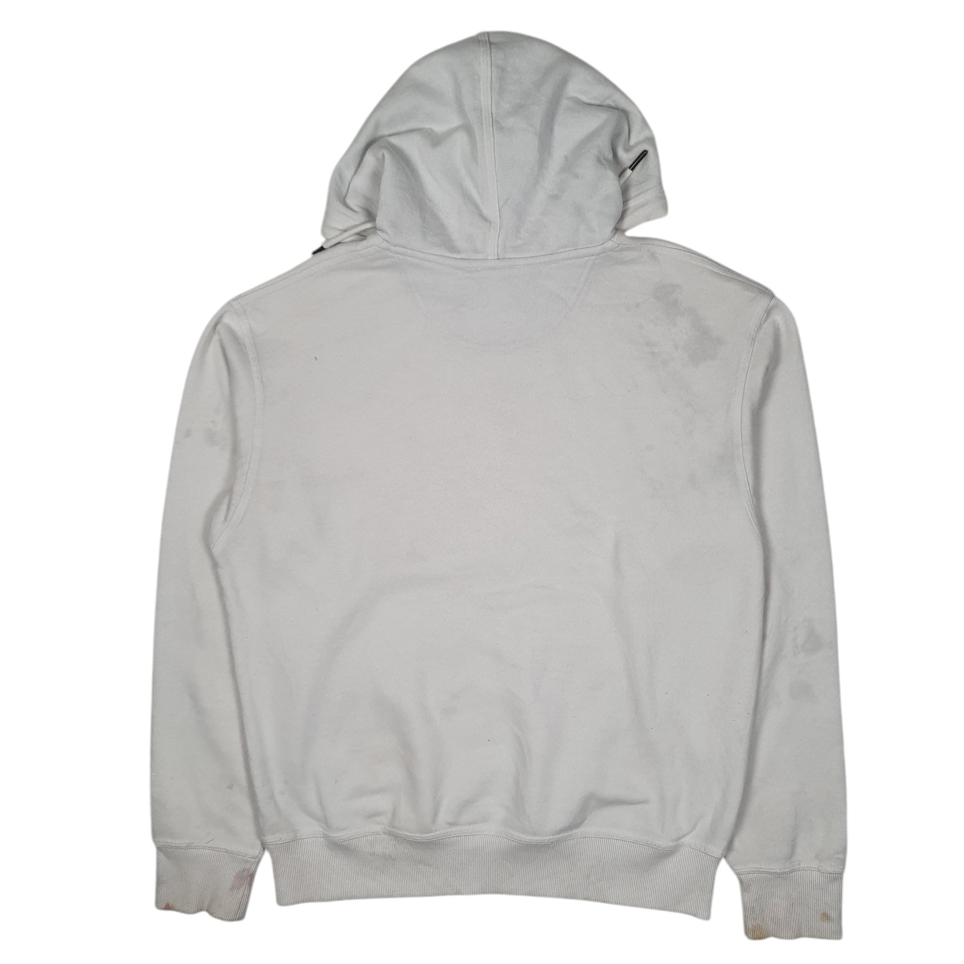 Mens White Champion  Hoodie Jumper