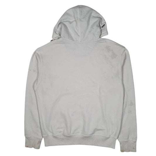 Mens White Champion  Hoodie Jumper