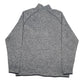 Mens Grey Lee  Quarter Zip Jumper