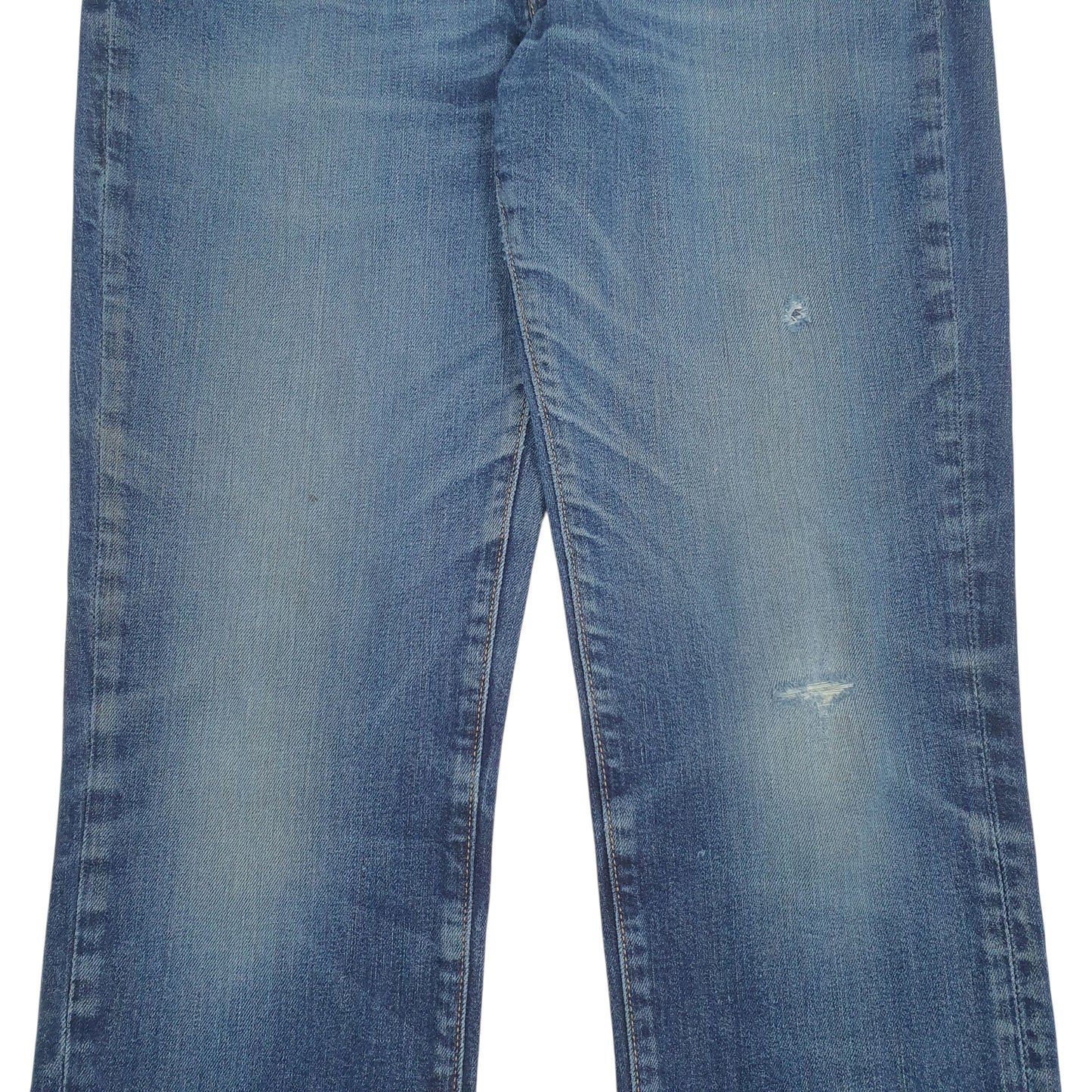 Mens Blue Levis Distressed  Jeans