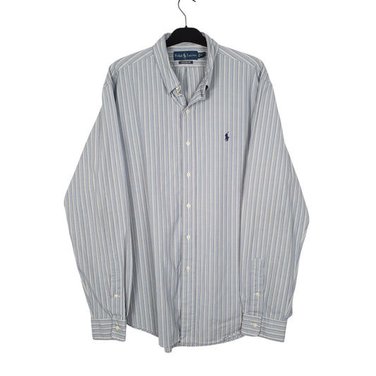 Mens Blue Ralph Lauren  Long Sleeve Shirt