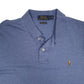 Mens Blue Polo Ralph Lauren Pima Soft Touch  Polo Shirt