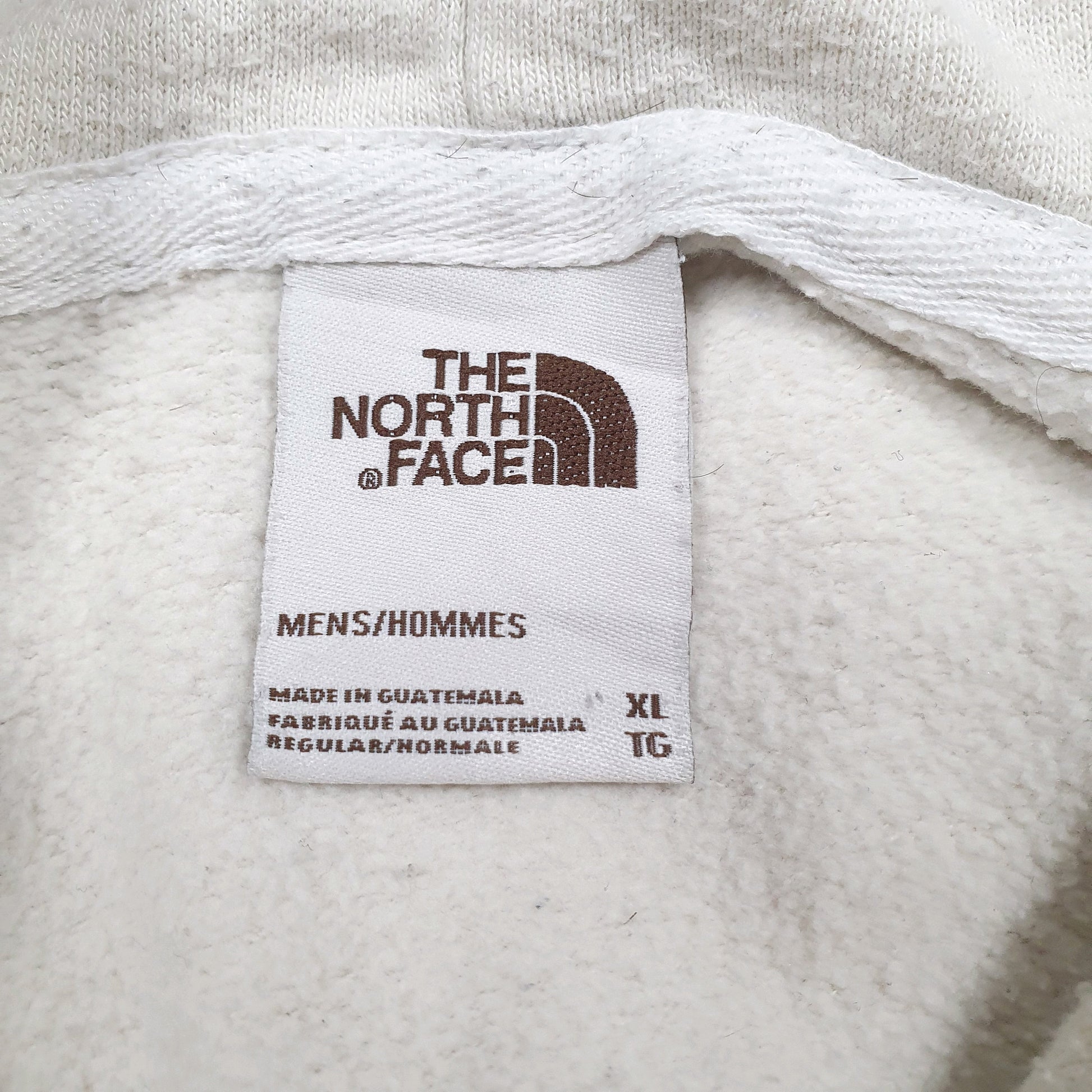 Mens Cream The North Face  Hoodie Jumper
