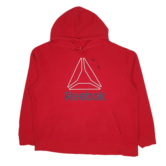 Mens Red Reebok  Hoodie Jumper