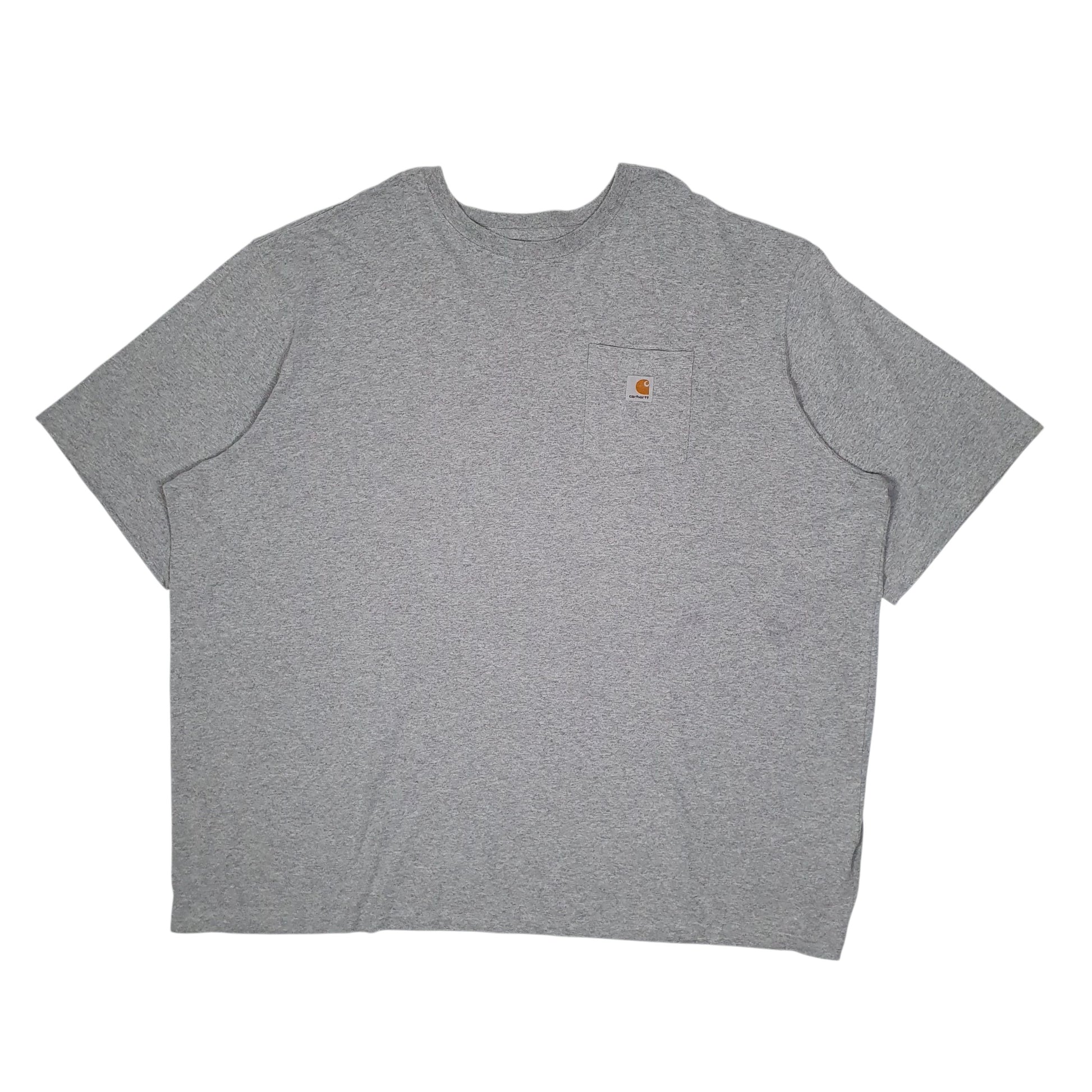 Mens Grey Carhartt  Short Sleeve T Shirt