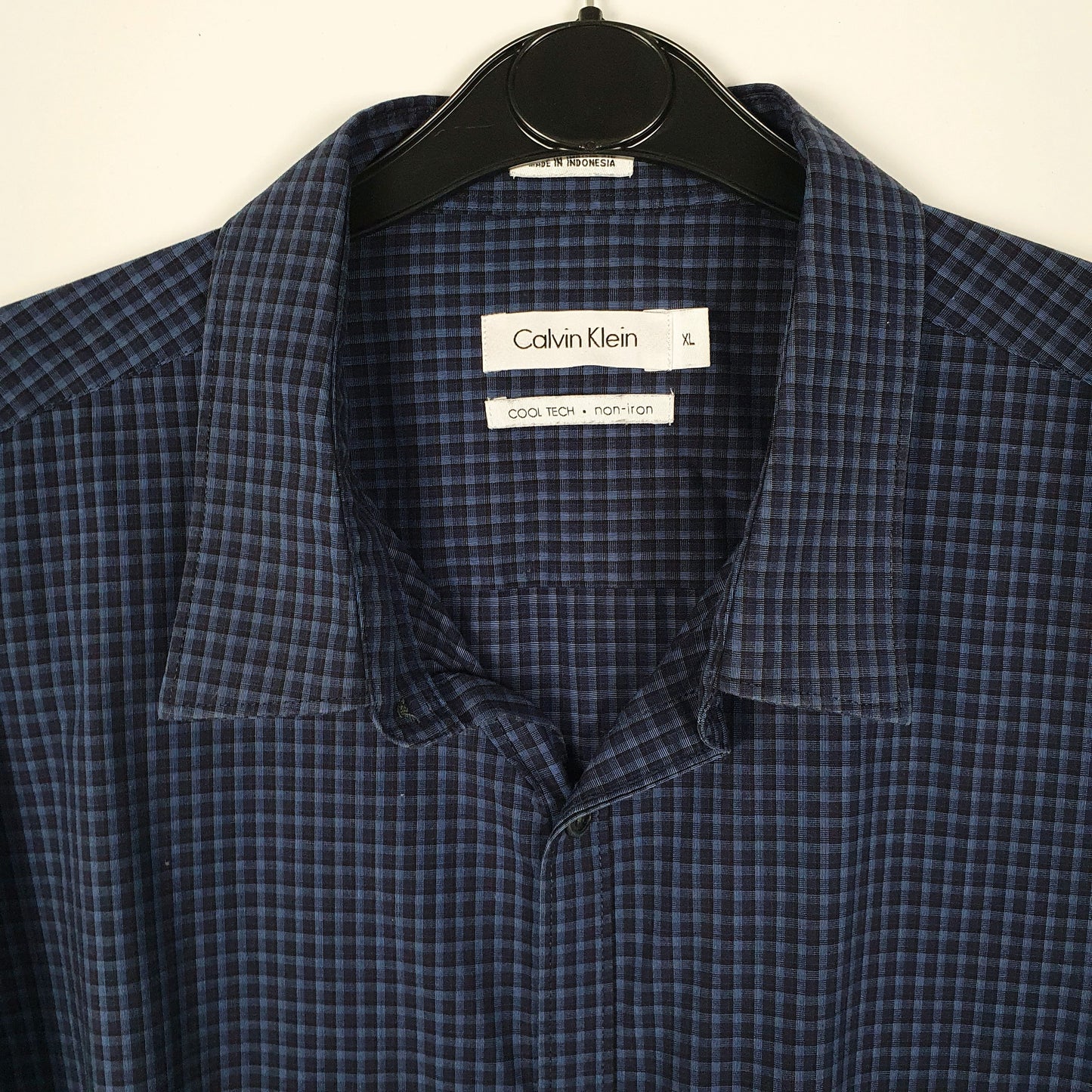 Mens Navy Calvin Klein   Shirt