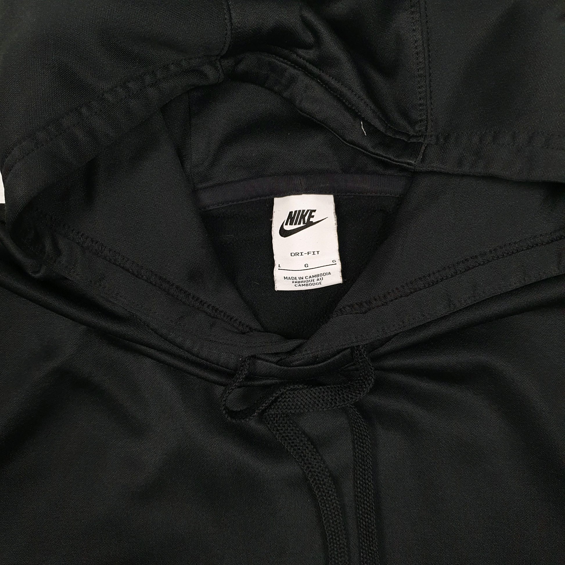 Womens Black Nike Dri Fit Hoodie Jumper
