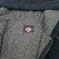 Mens Black Dickies  Full Zip Jumper