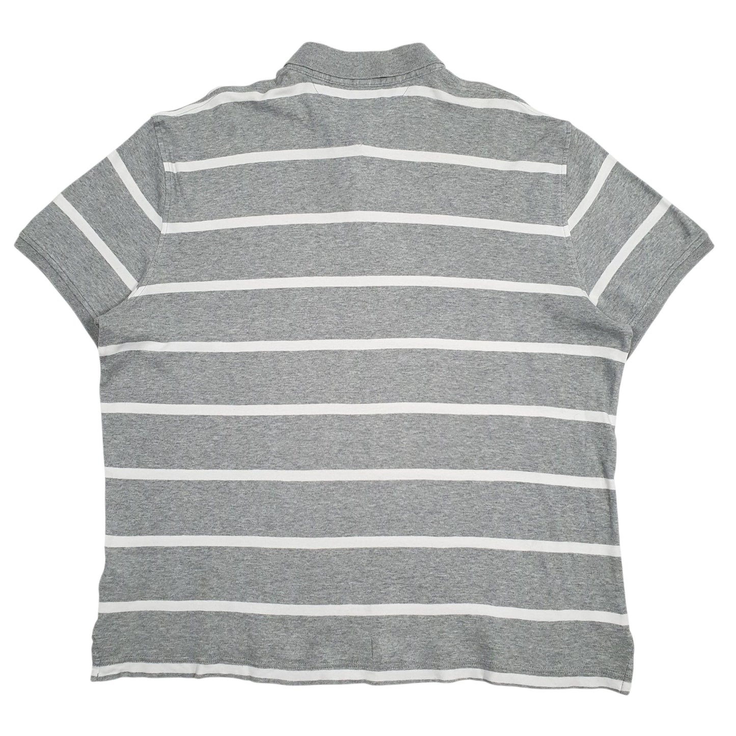 Mens Grey Tommy Hilfiger  Hoodie Polo Shirt
