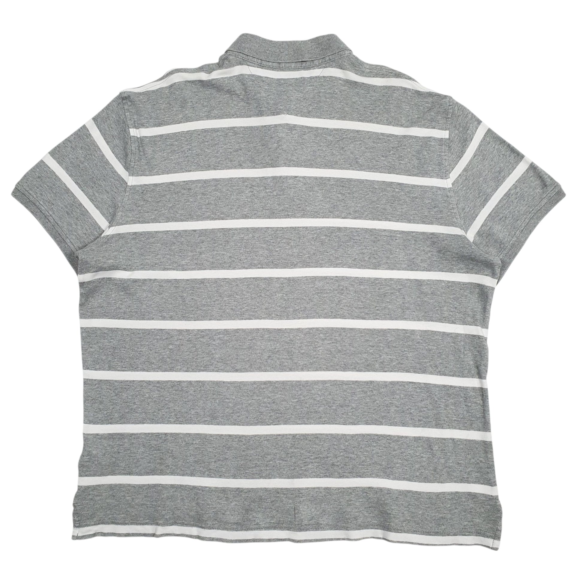 Mens Grey Tommy Hilfiger  Hoodie Polo Shirt