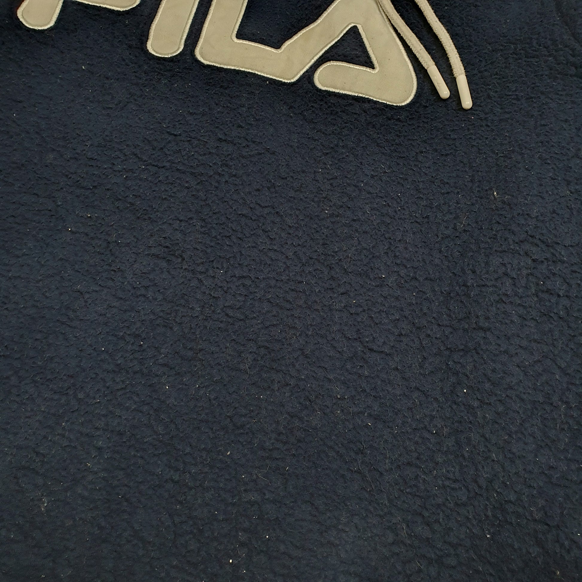 Womens Navy Fila  Hoodie Jumper